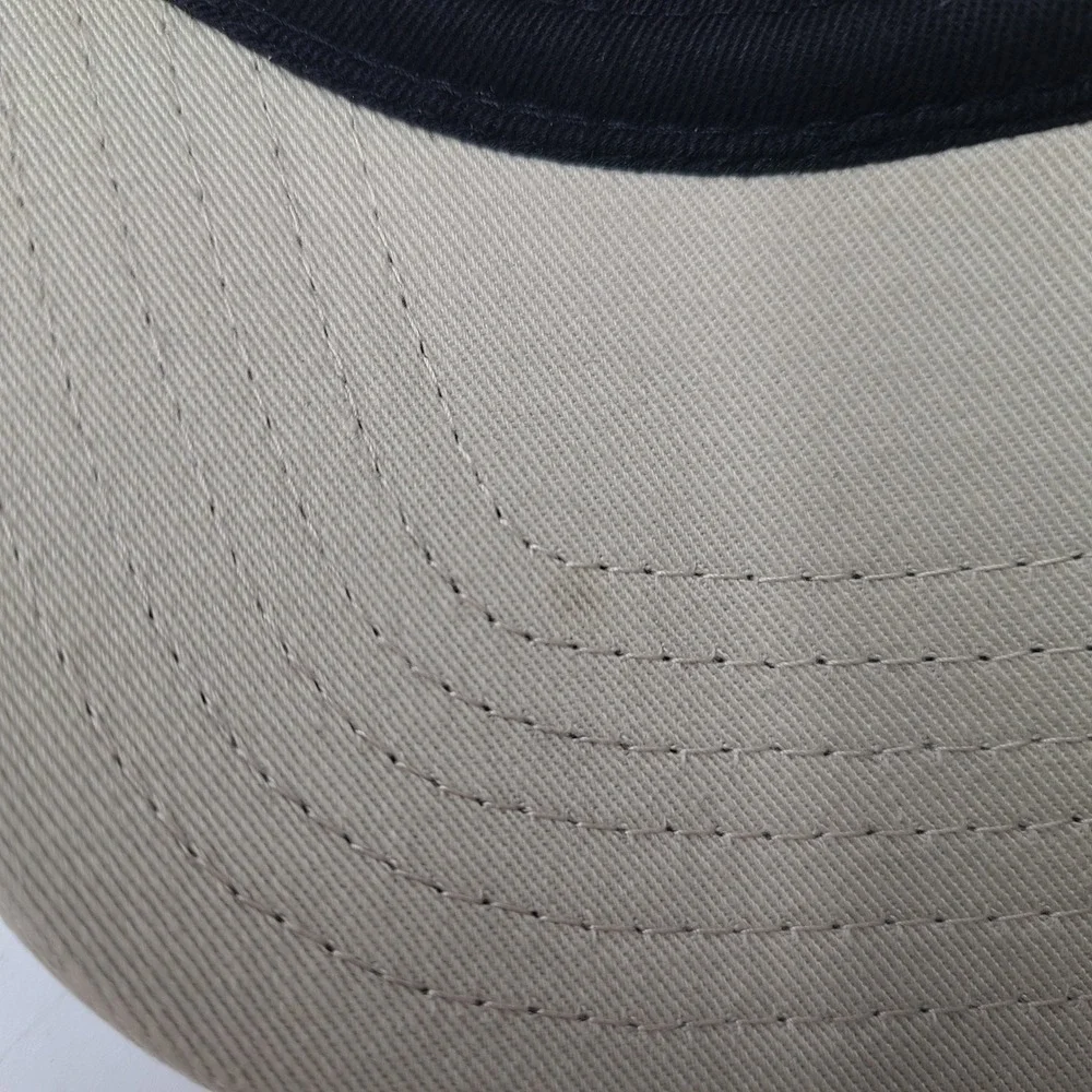 Levi Strauss Hat Strapback (Fits Small) Black Brown Leather Strap Casual Dad Men